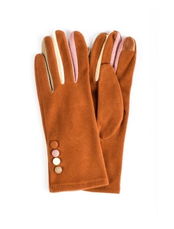 Marcus Adler Women's Finger Pop Color Jersey Touchscreen Glove