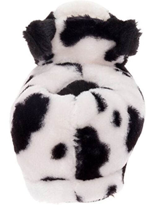 Cow Slippers - Plush Animal Slippers w/ Comfort Foam Support by Silver Lilly