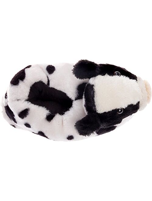 Cow Slippers - Plush Animal Slippers w/ Comfort Foam Support by Silver Lilly