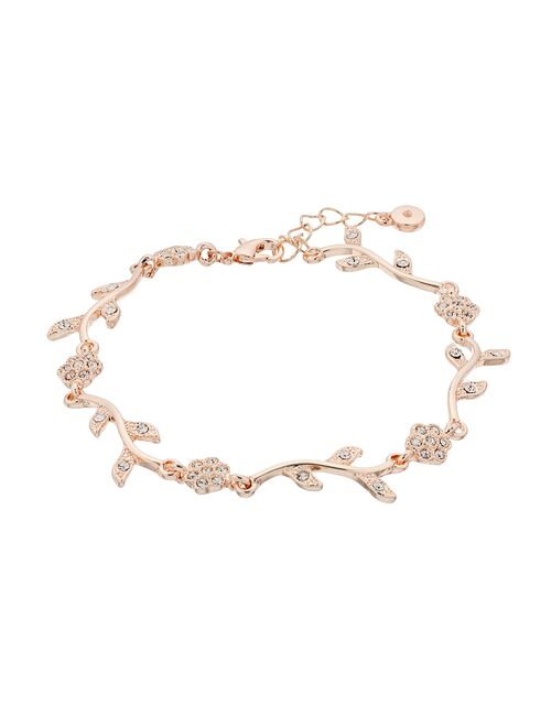 Little Co. by Lauren Conrad LC Lauren Conrad Rose Gold Vine & Flower Bracelet