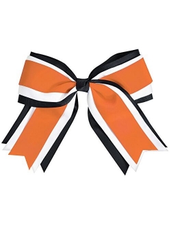 Jumbo 3 Color Cheer Hair Bow