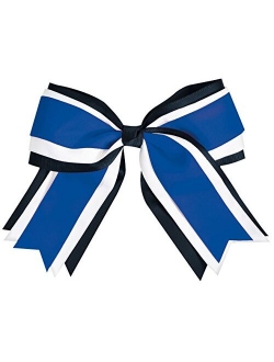 Jumbo 3 Color Cheer Hair Bow