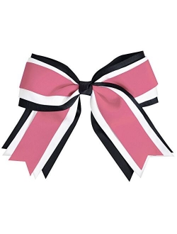 Jumbo 3 Color Cheer Hair Bow