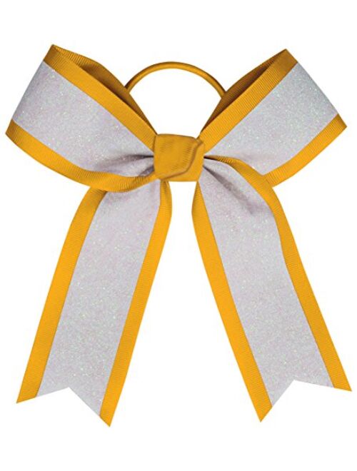 Chasse Chassé White Glitter Hair Bow