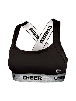 Chass Performance C-Prime 2.0 Fitted Cheerleading Practice Sports Bra -