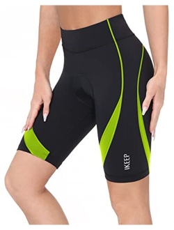 Womens Bike Shorts with 4D Padded Cycling Shorts for Women