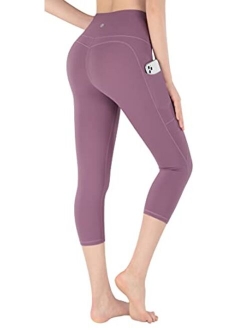 Yoga Pants with Pockets for Women Tummy Control High Waist Yoga Leggings