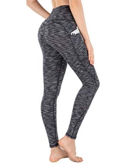 Yoga Pants with Pockets for Women Tummy Control High Waist Yoga Leggings