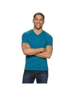 Solid V-neck Tee