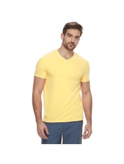 Solid V-neck Tee