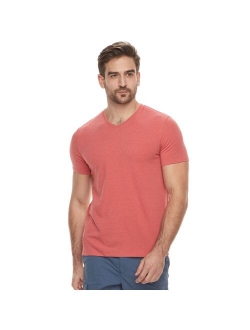 Solid V-neck Tee