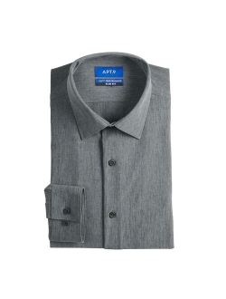 Slim-Fit Performance Button-Down Shirt