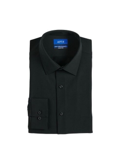 Slim-Fit Performance Button-Down Shirt