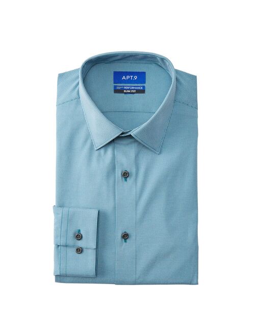 Men's Apt. 9® Slim-Fit Performance Button-Down Shirt