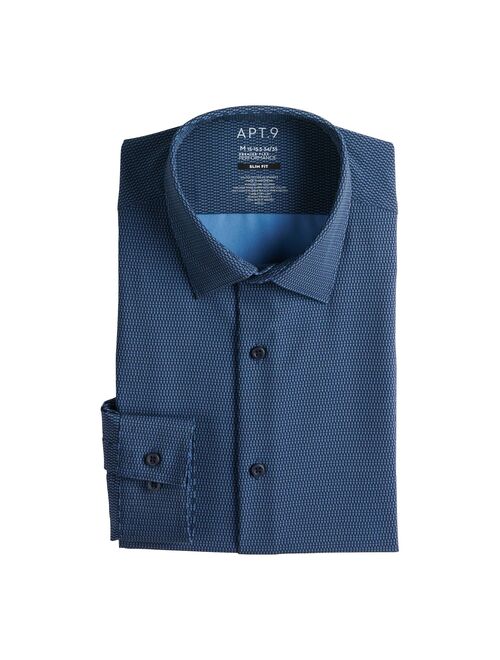 Men's Apt. 9® Slim-Fit Performance Button-Down Shirt