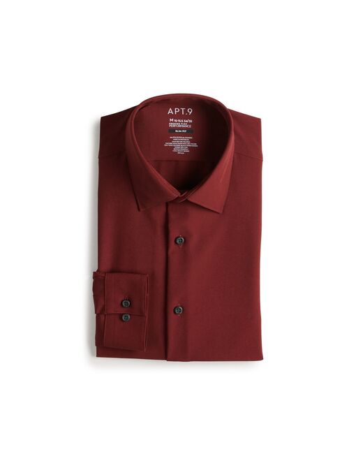 Men's Apt. 9® Slim-Fit Performance Button-Down Shirt