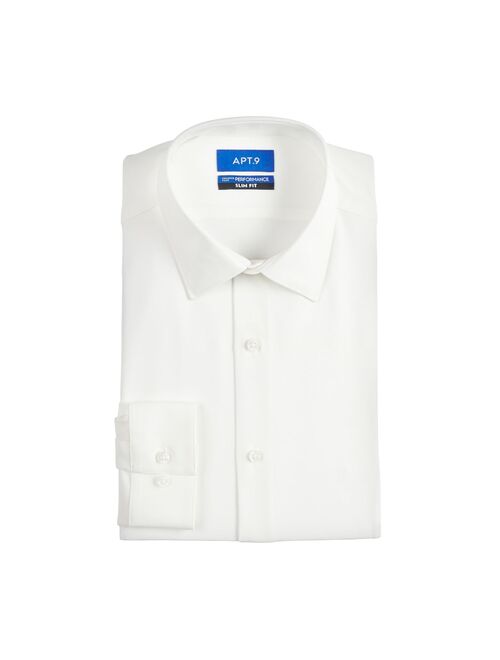 Men's Apt. 9® Slim-Fit Performance Button-Down Shirt