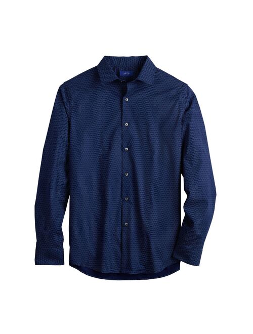 Men's Apt. 9® Premier Flex Regular-Fit Spread-Collar Dress Shirt