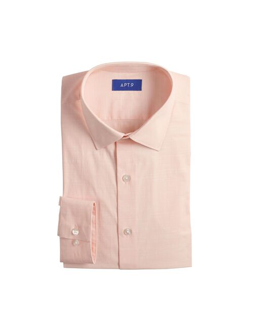 Men's Apt. 9® Premier Flex Regular-Fit Spread-Collar Dress Shirt