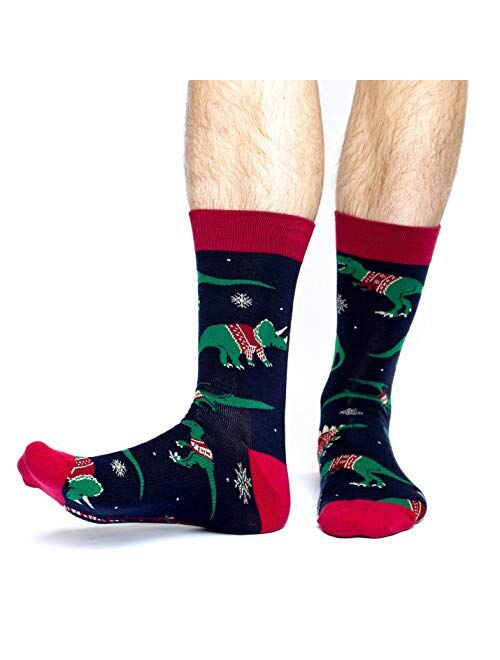 Good Luck Sock Men's Christmas Socks, Adult