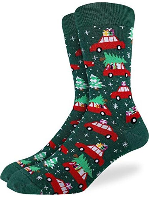 Good Luck Sock Men's Christmas Socks, Adult