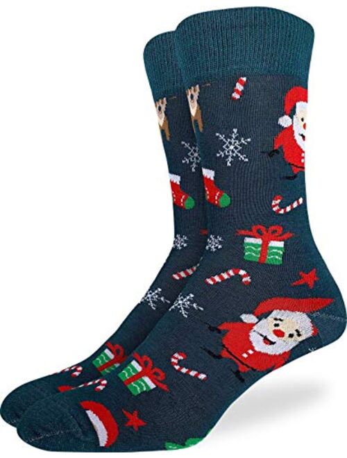 Good Luck Sock Men's Christmas Socks, Adult