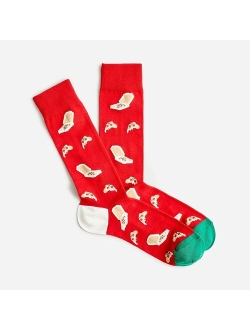 Critter Printed Crew Socks