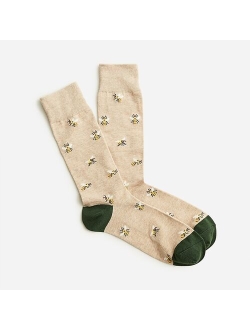 Critter Printed Crew Socks