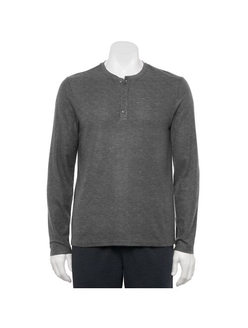 Men's Apt. 9® Whisperluxe Relaxed-Fit Waffle Crewneck Sleep Henley