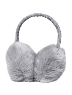 Earmuffs Ear Warmers For Women Winter Fur Foldable Ear Warmer