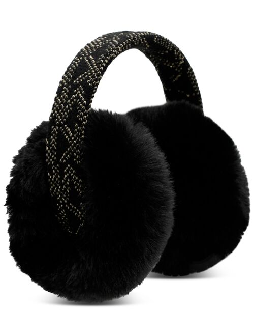 Michael Kors Metallic Logo Earmuff