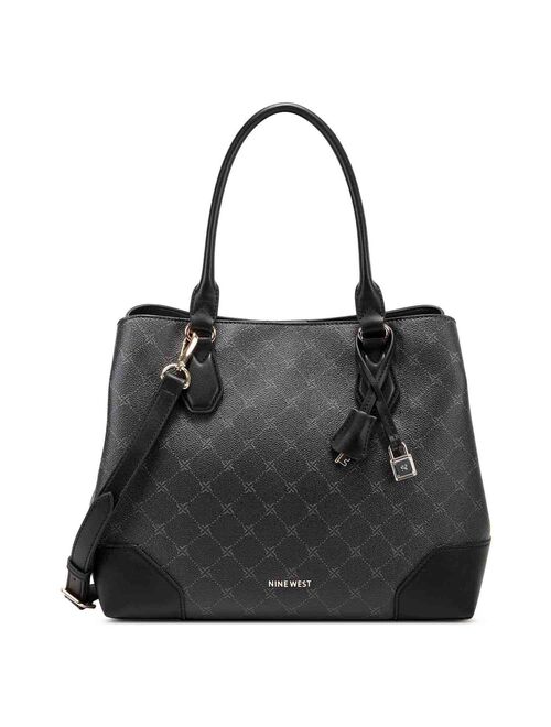 Nine West Brooklyn Jet Set Carryall Satchel Bag