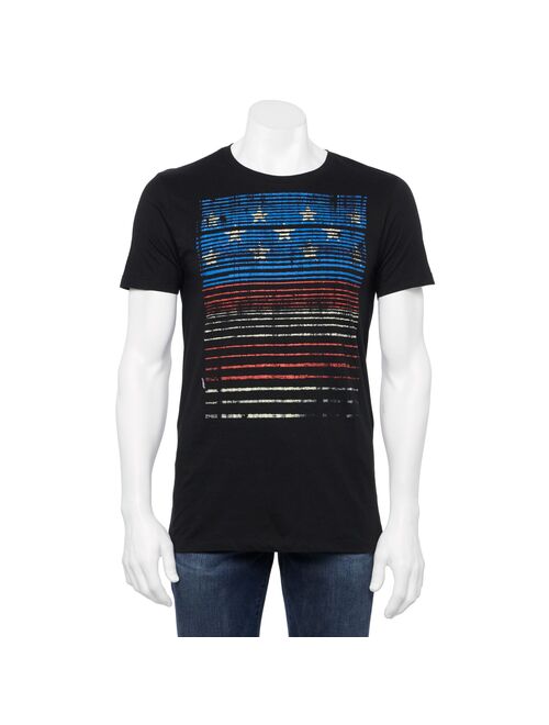 Men's Apt. 9® Distressed American Flag Tee