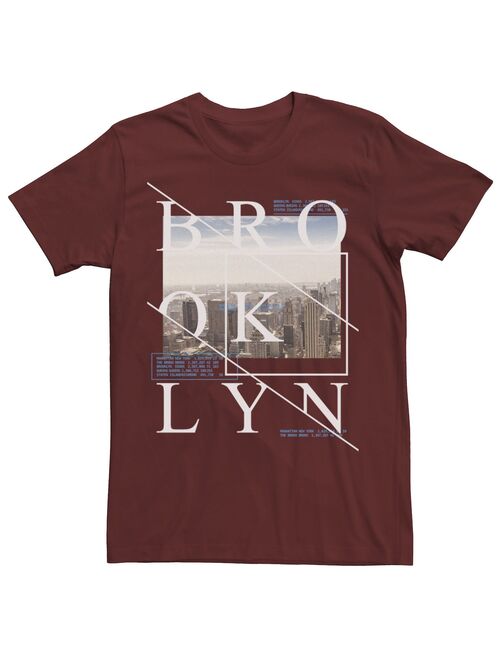 Men's Apt. 9® Brooklyn Text Overlay Poster Tee