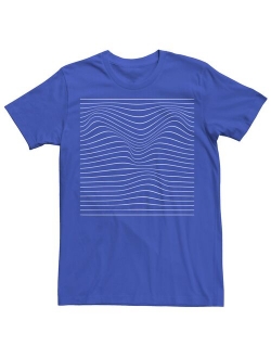 Framed Wavy Lines Tee