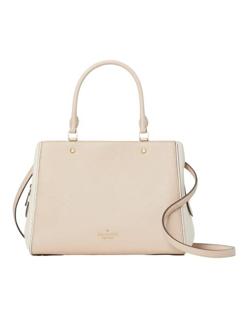 Kate Spade New York Kate Spade Leila Medium Triple Compartment Satchel Crossbody Bag Purse Handbag