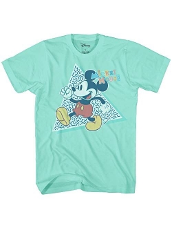 Mickey Mouse 90s Nostalgia Classic Retro Vintage Disneyland World Funny Humor Adult Tee Graphic T-Shirt for Men Tshirt