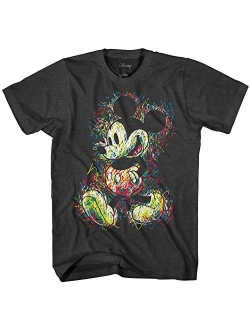 Mickey Mouse 90s Nostalgia Classic Retro Vintage Disneyland World Funny Humor Adult Tee Graphic T-Shirt for Men Tshirt