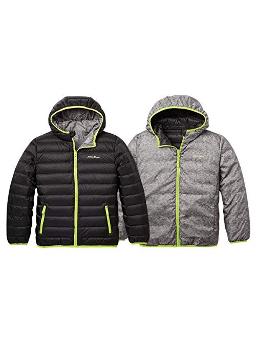 Eddie Bauer Reversible Jacket for Boys and Girls - Down, Waterproof, Hooded