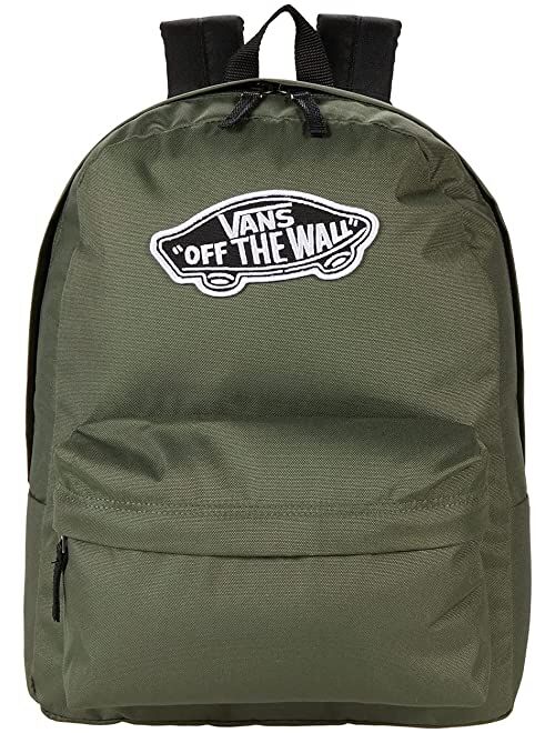 Vans Off the Wall Classic Black Realm Backpack, Large