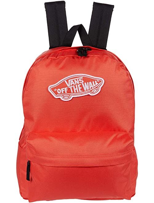 Vans Off the Wall Classic Black Realm Backpack, Large