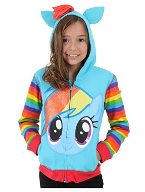 My Little Pony Girls' Little Rainbow Dash Blue Multi