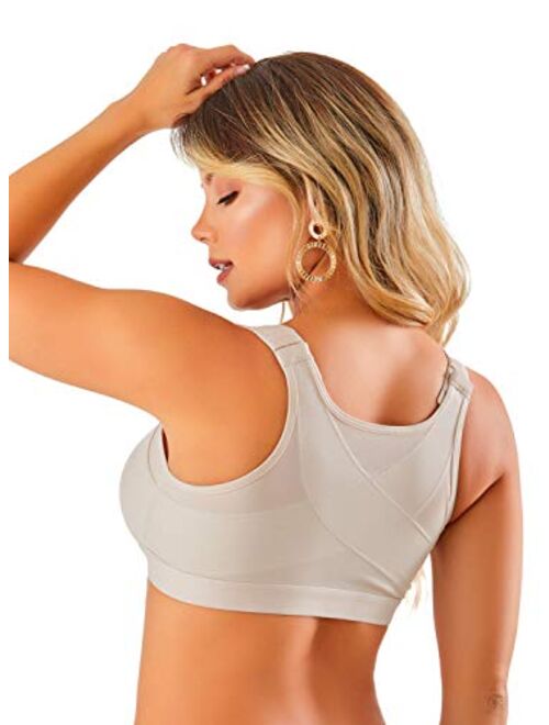 Compression Bra Post Surgery Surgical Posture Bras for Women Brasier Post Operatorio SCB003