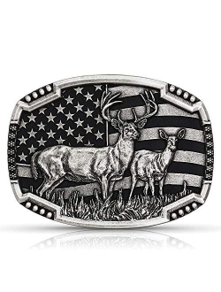 Montana Silversmiths Heritage Wildlife Outdoor Series Attitude Buckle