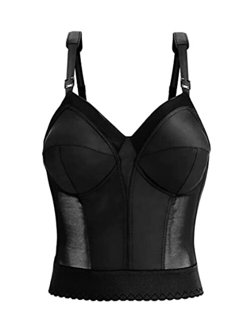 Exquisite Form FULLY #5107532 Original Full-Coverage Longline Posture Bra, Slimming, Wire-Free