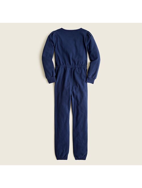 J.Crew Girls' french terry jumpsuit