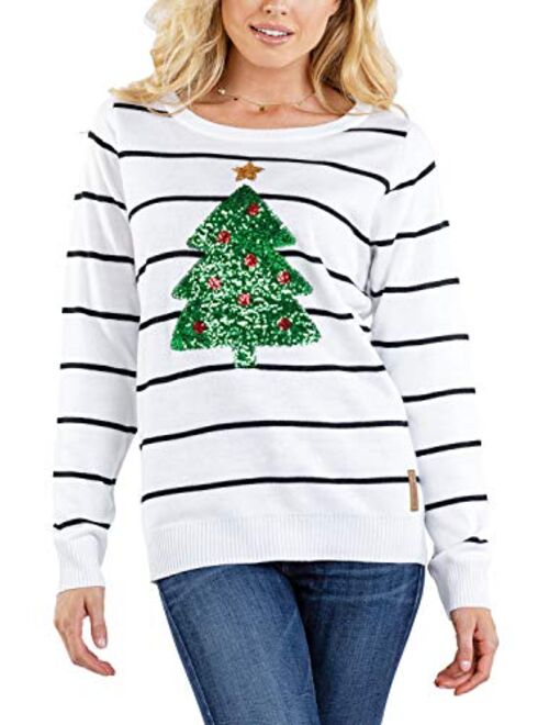 Tipsy Elves Women's Stylish Christmas Sweaters - Cute Holiday Sweaters for Christmas Female