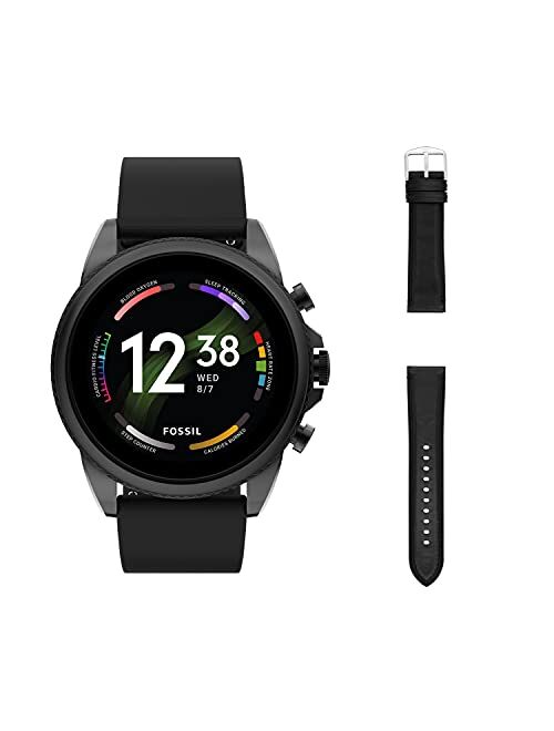 Fossil Men's Gen 6 Touchscreen Smartwatch with Speaker, Heart Rate, Blood Oxygen, GPS, Contactless Payments and Smartphone Notifications