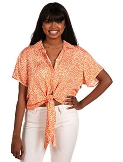 Women's Hawaiian Tie Shirts - Tie Hawaiian Shirts for Women