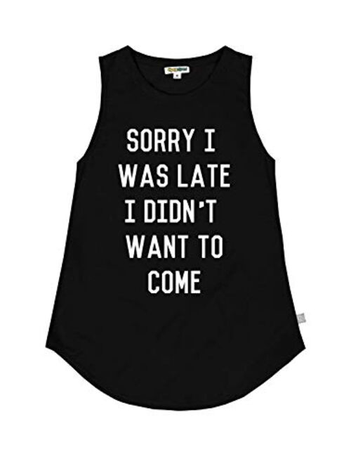 Tipsy Elves Funny Tank Tops for Women - Ladies' Silly Tank Top Shirts